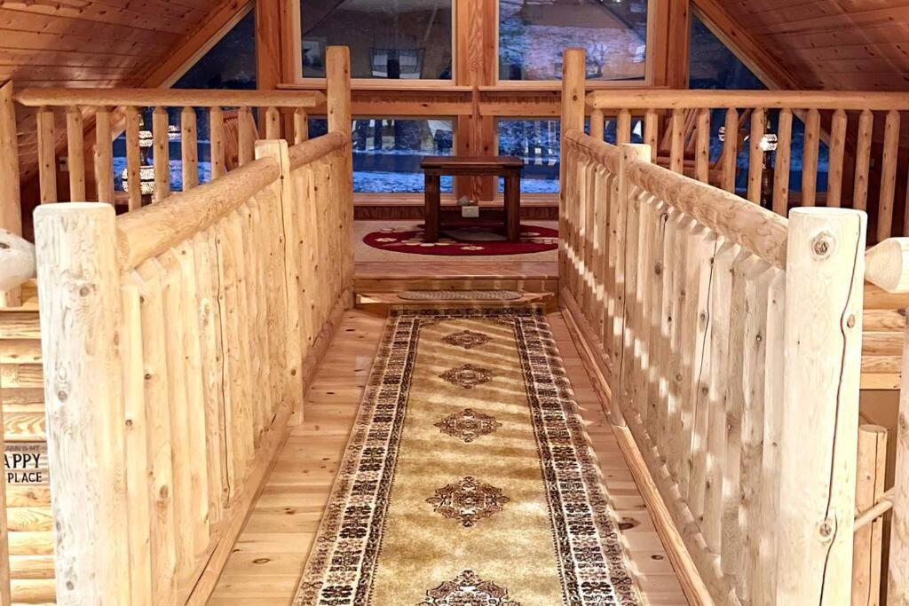 One Of A Kind Rustic Log Cabin Near Bryce Resort - Large Game Room - Fire Pit - Large Deck - Bbq Basye Exterior photo