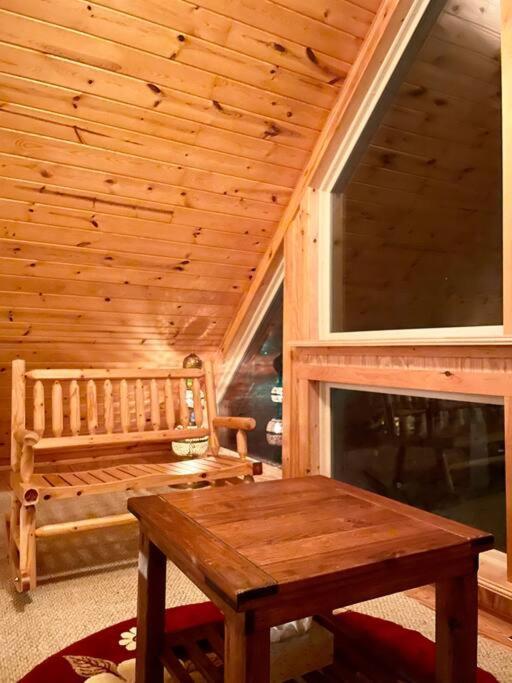 One Of A Kind Rustic Log Cabin Near Bryce Resort - Large Game Room - Fire Pit - Large Deck - Bbq Basye Exterior photo