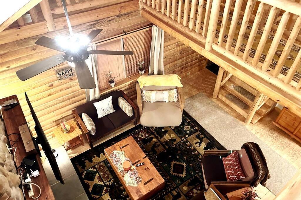 One Of A Kind Rustic Log Cabin Near Bryce Resort - Large Game Room - Fire Pit - Large Deck - Bbq Basye Exterior photo